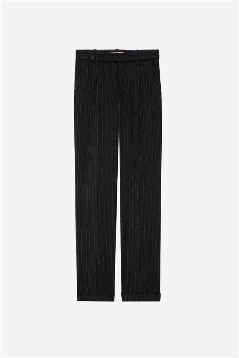 Zadig And Voltaire Pura Pants Black | ZV-256227