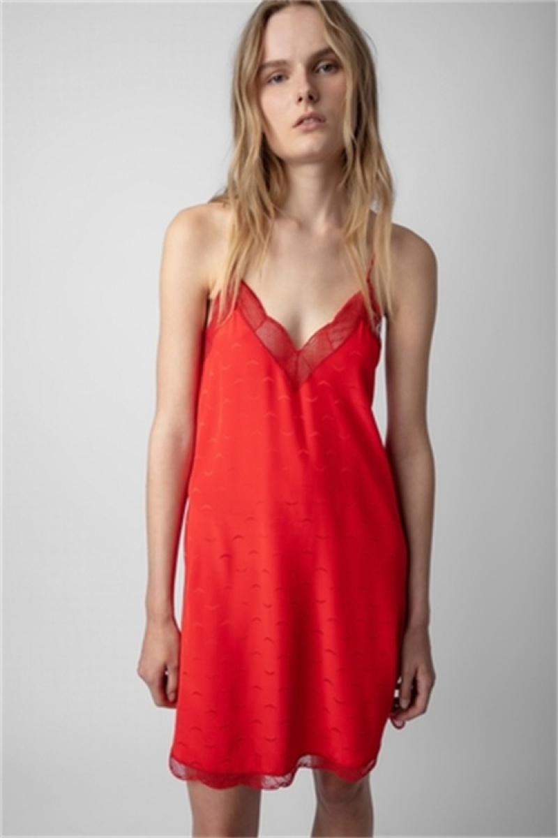 Zadig And Voltaire Ristyz Silk Dress Japon | ZV-256404