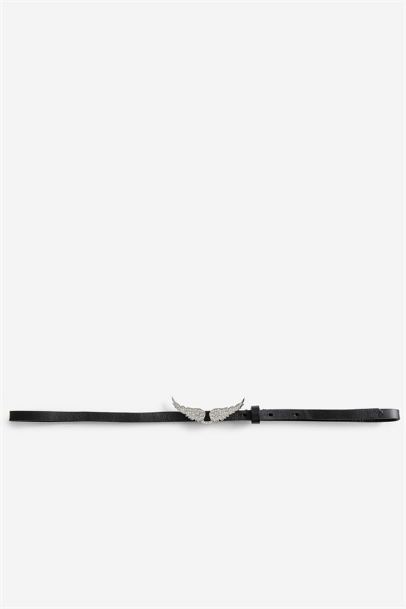 Zadig And Voltaire Rock Belt Black | ZV-255843