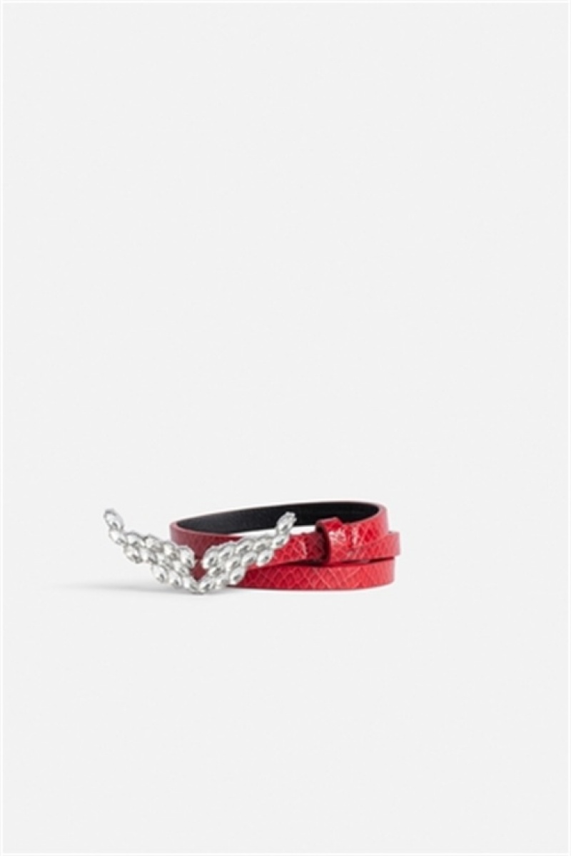 Zadig And Voltaire Rock Glossy Wild Belt Power | ZV-255841