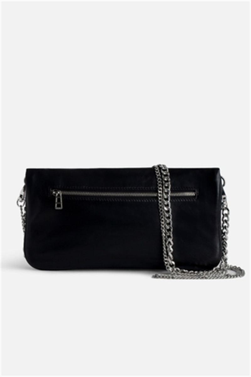 Zadig And Voltaire Rock Lucky Charms Bag Black | ZV-256189