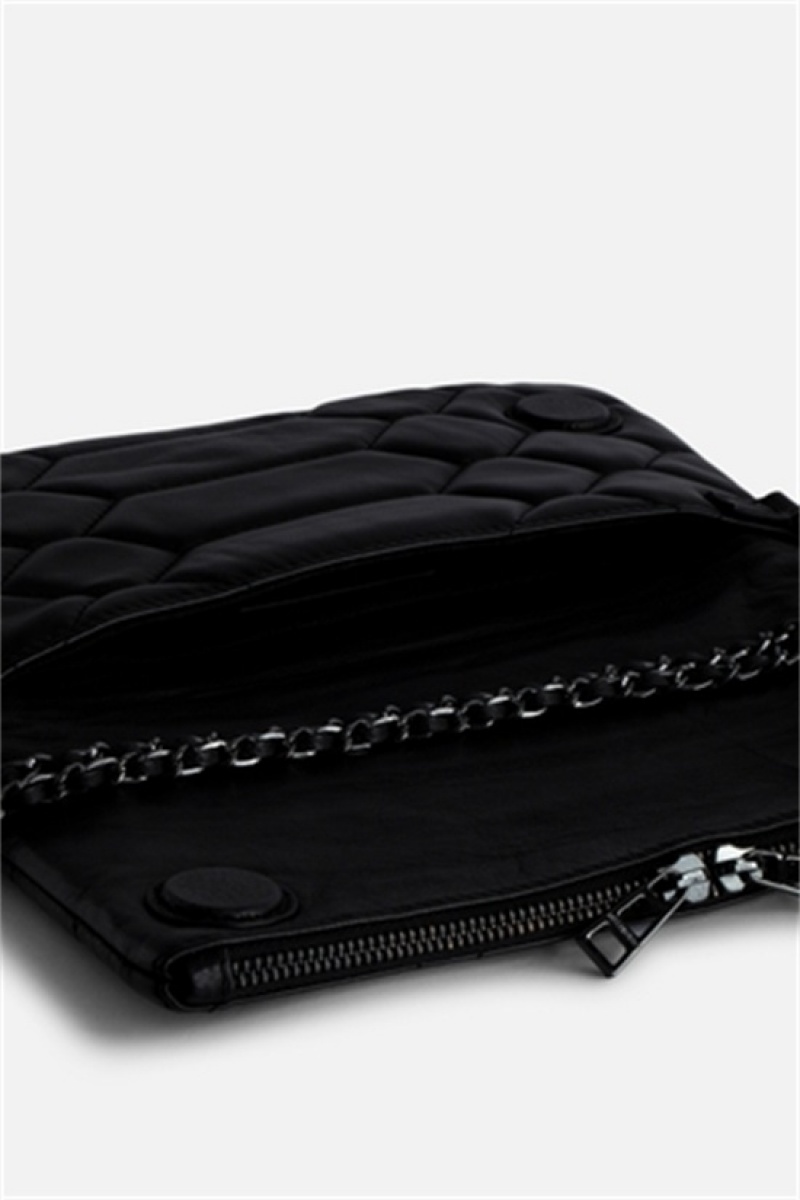 Zadig And Voltaire Rock Mat Scale Bag Black | ZV-256174