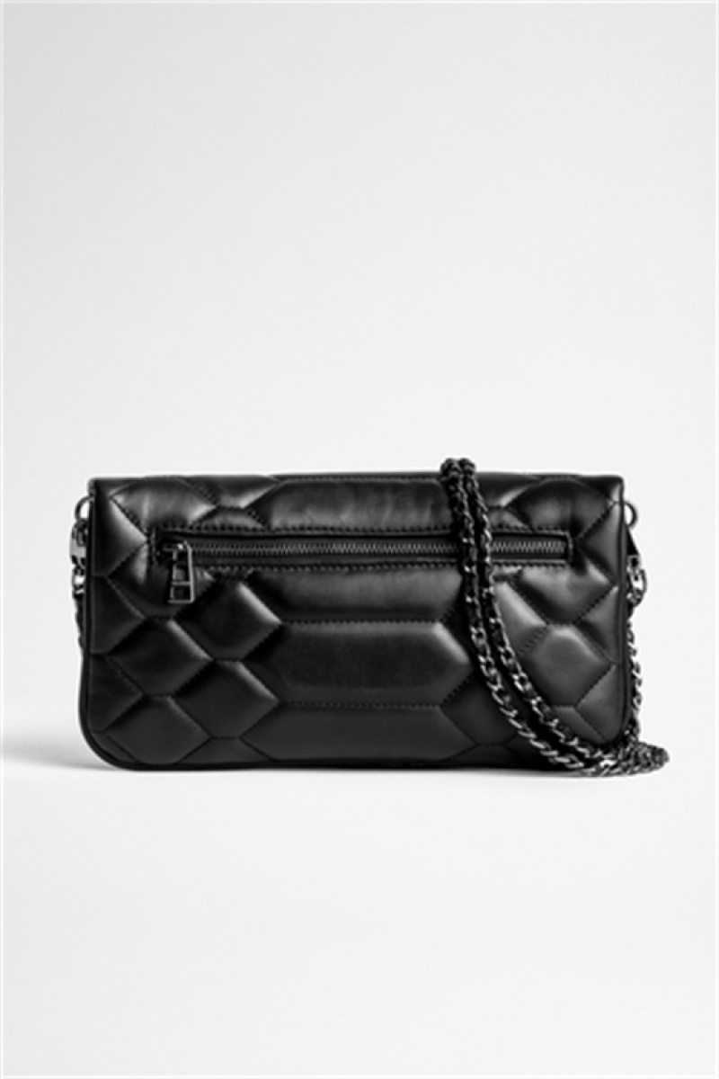 Zadig And Voltaire Rock Mat Scale Bag Black | ZV-256174