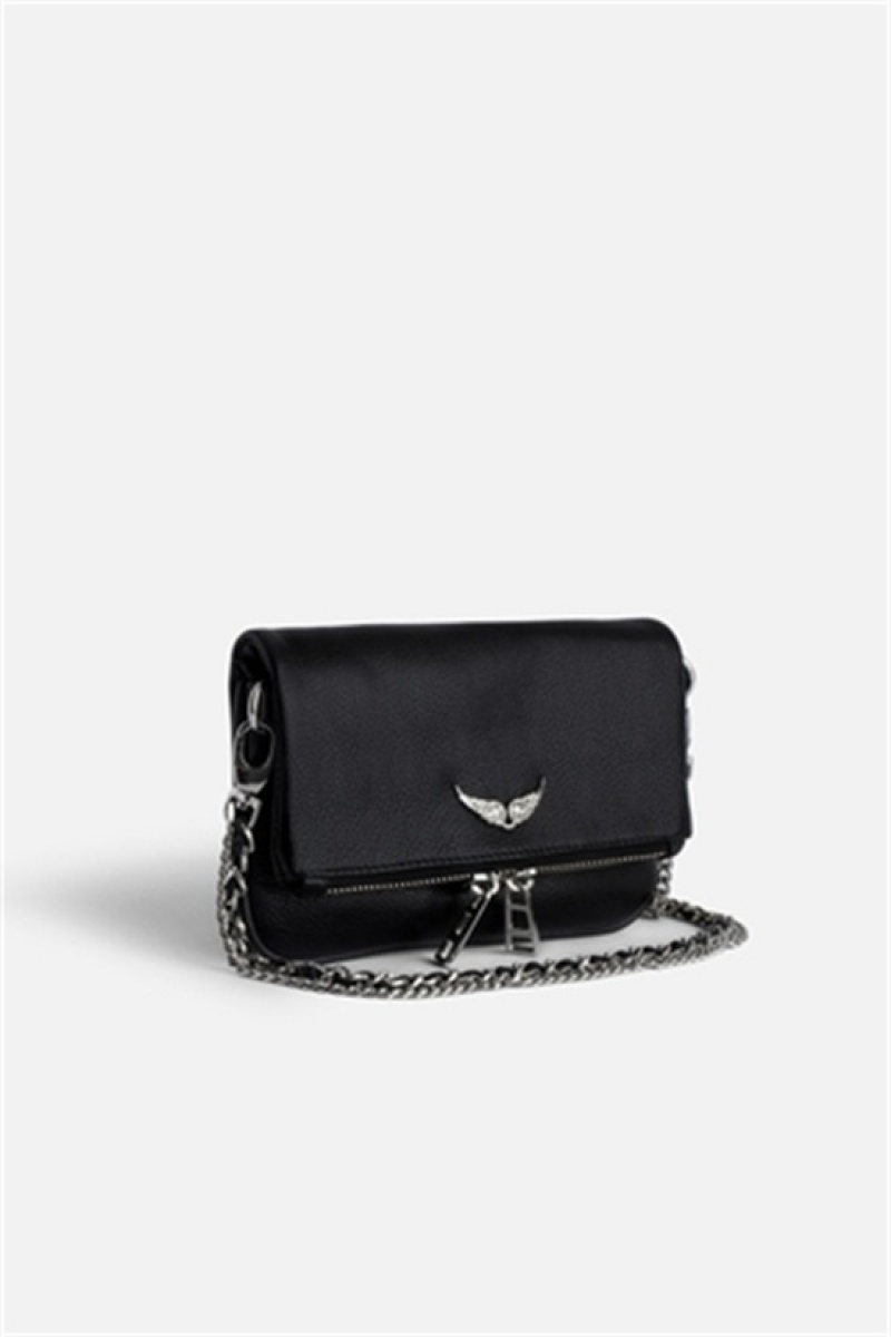 Zadig And Voltaire Rock Nano Bag Black | ZV-256184