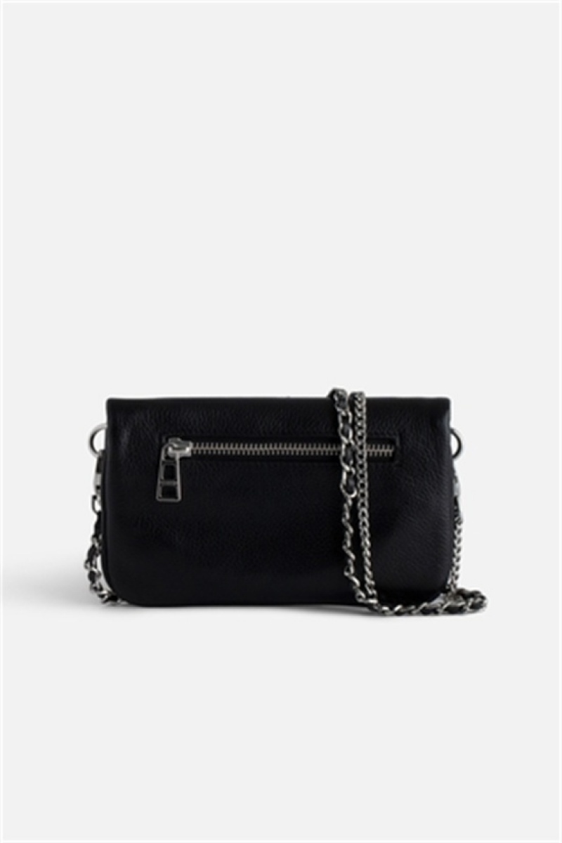 Zadig And Voltaire Rock Nano Bag Black | ZV-256184