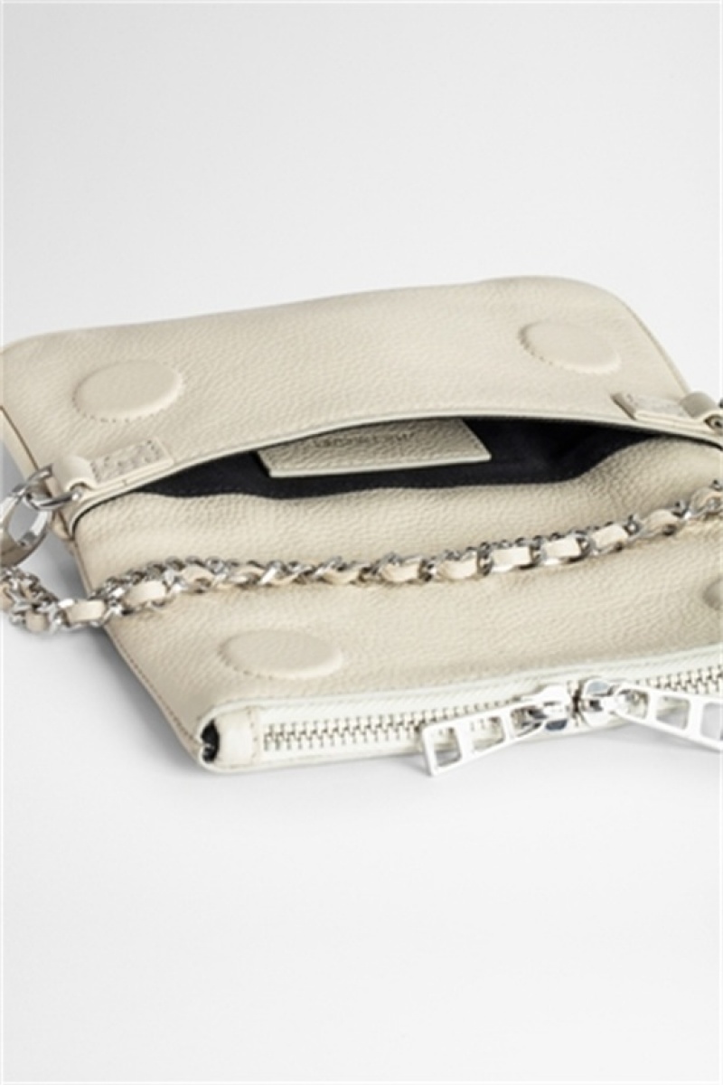 Zadig And Voltaire Rock Nano Plumetis Bag Flash | ZV-256159