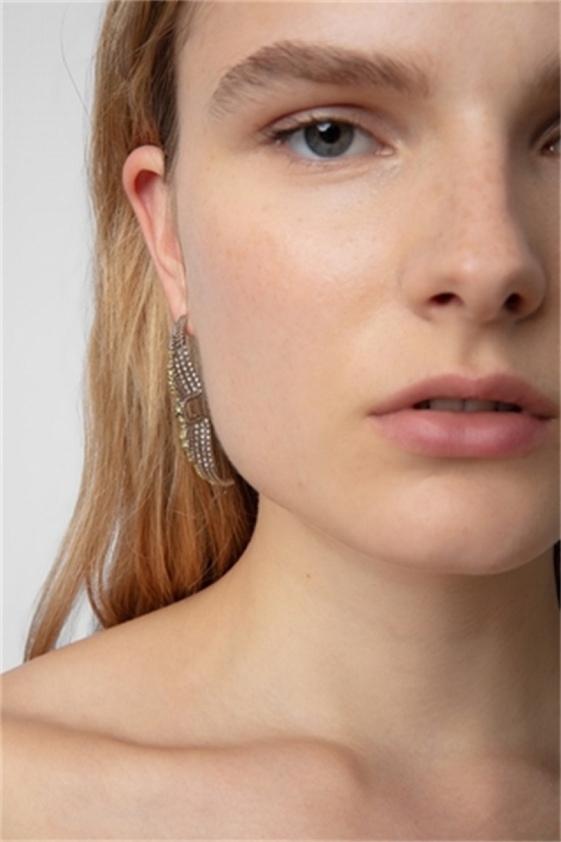 Zadig And Voltaire Rock Piercing Earrings Holiday | ZV-255890