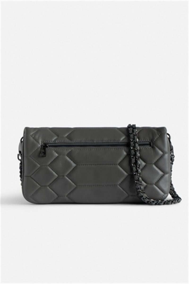 Zadig And Voltaire Rock Xl Mat Bag Road | ZV-256177