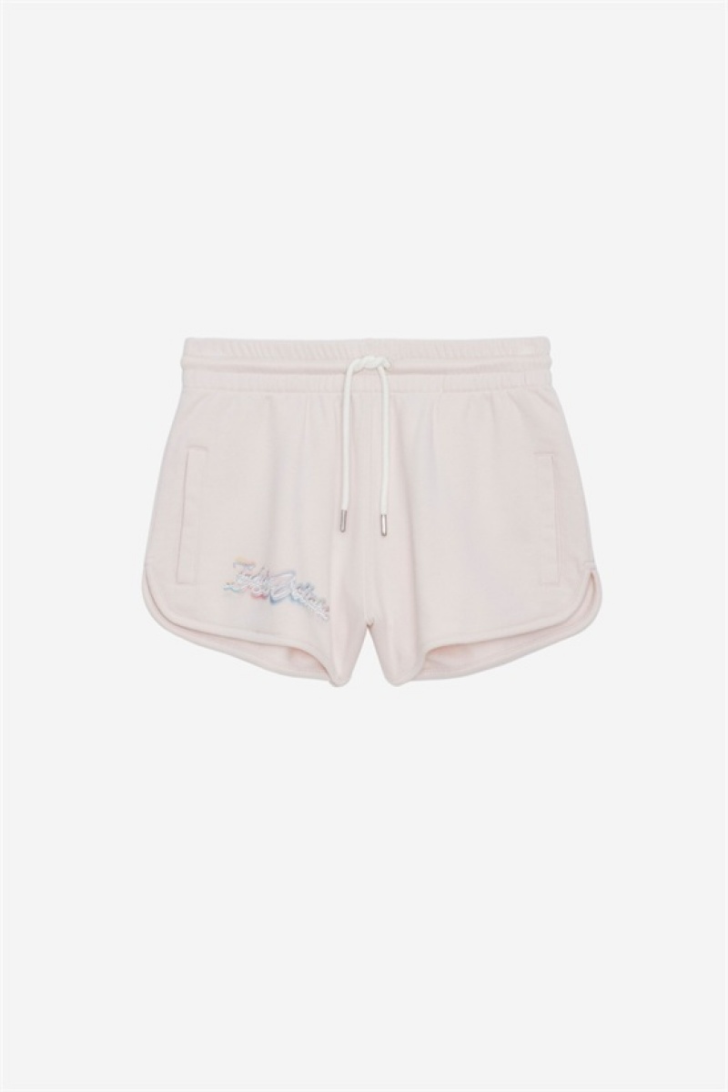 Zadig And Voltaire Smile Shorts Petale | ZV-256234