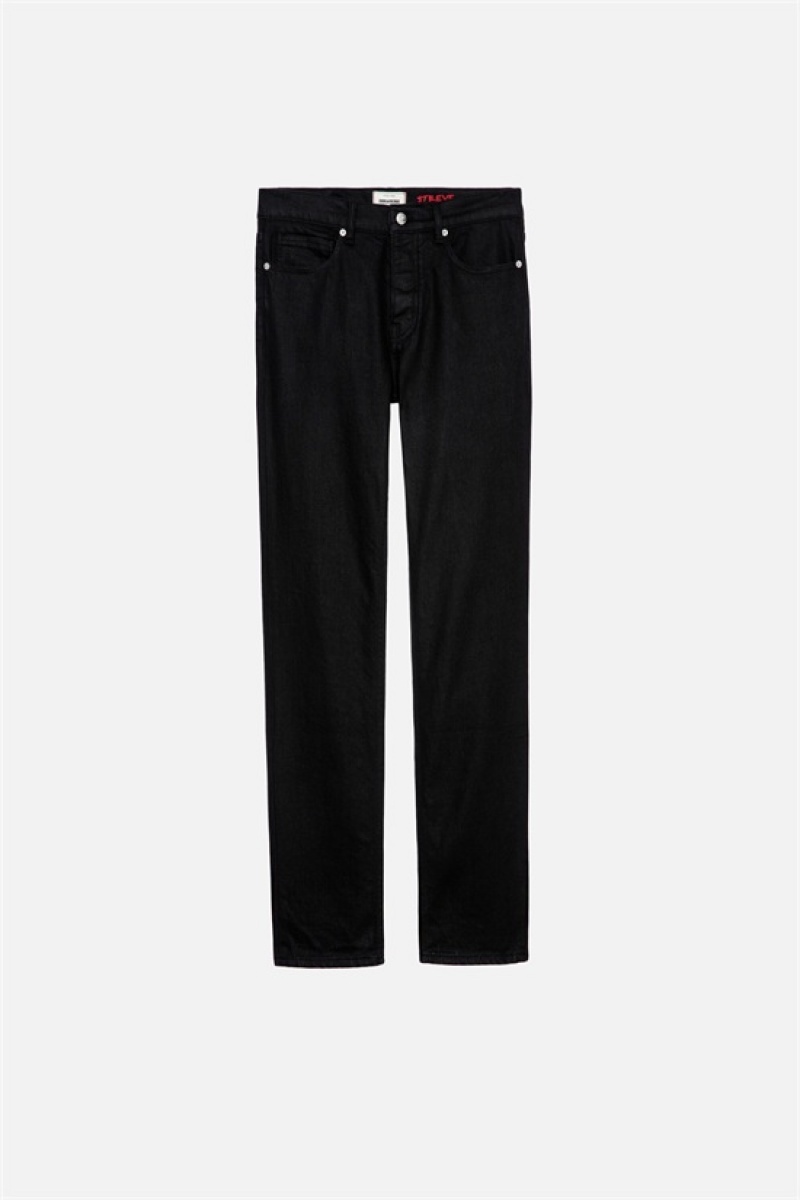 Zadig And Voltaire Steeve Jeans Black | ZV-255737