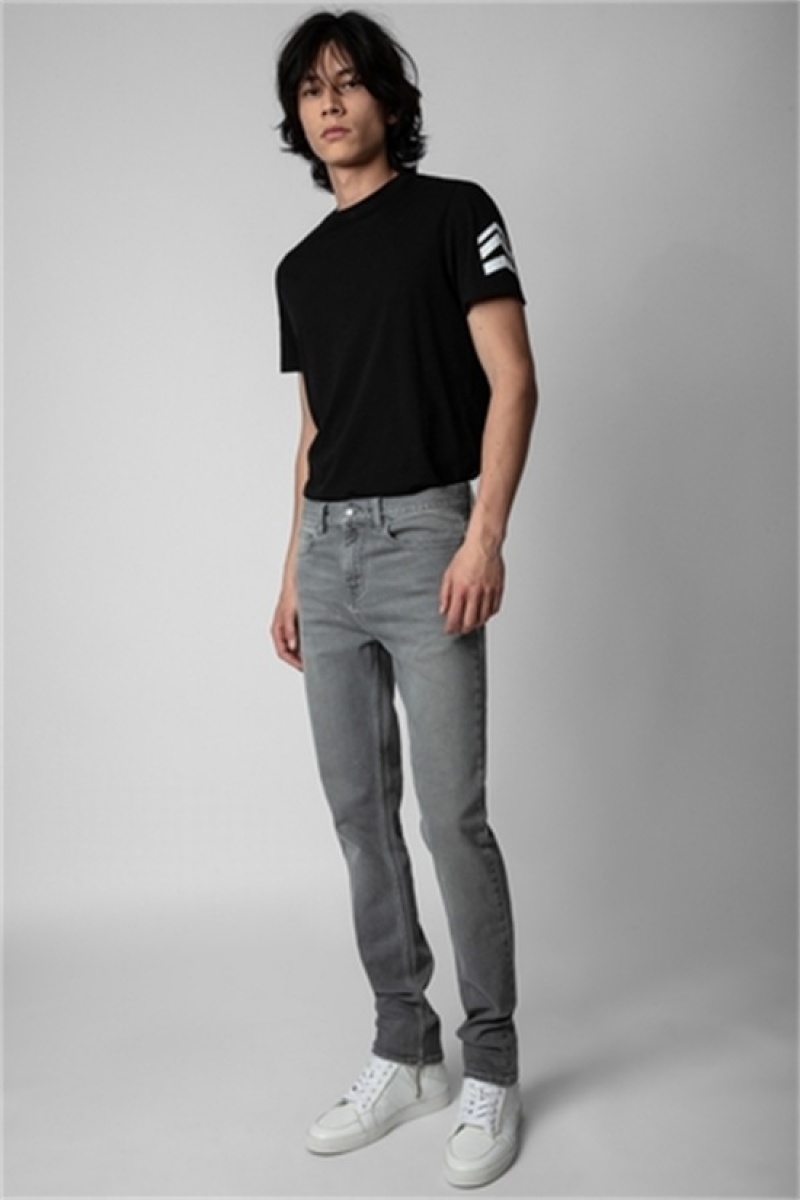 Zadig And Voltaire Steeve Jeans Grey | ZV-255735