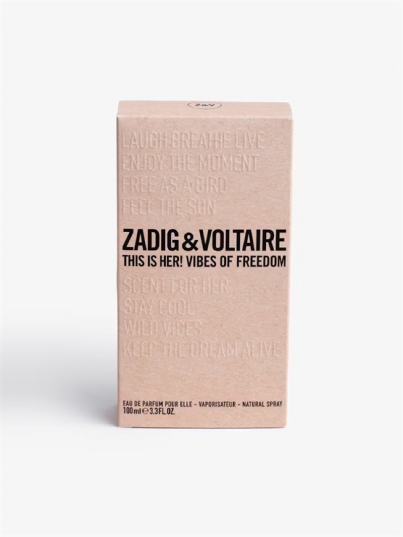 Zadig And Voltaire This Is Her! Vibes of Freedom Fragrance 100ML  Rose | ZV-255652