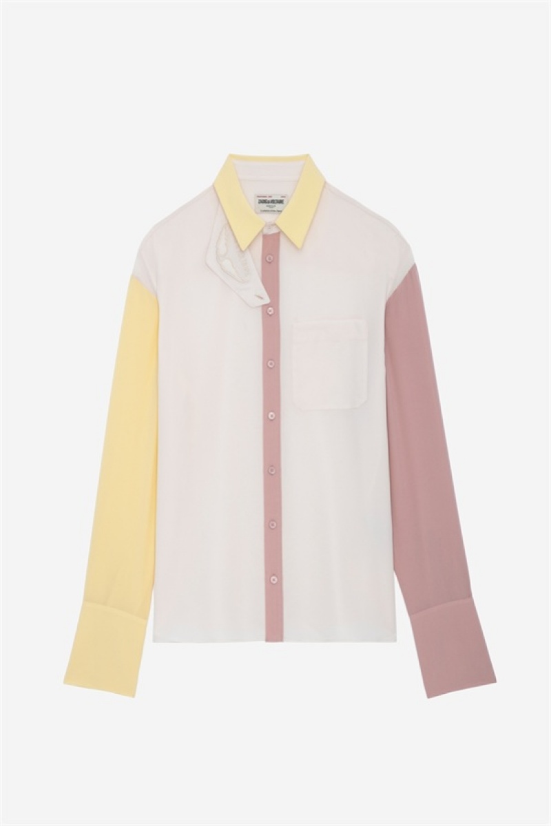 Zadig And Voltaire Tyrone Shirt Petale | ZV-256321