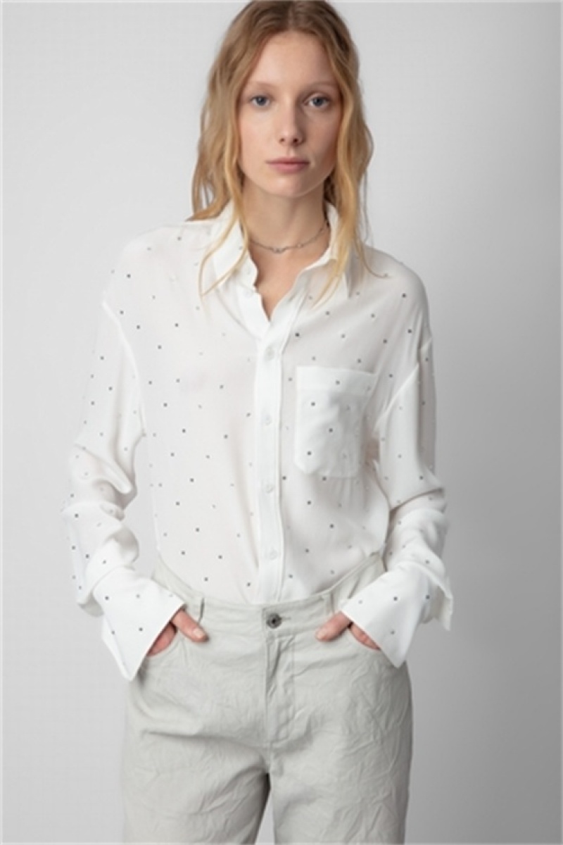 Zadig And Voltaire Tyrone Strass Shirt Judo | ZV-256330