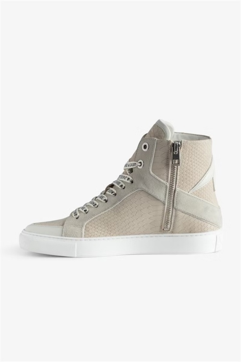 Zadig And Voltaire ZV1747 High Flash Sneakers Flash | ZV-255667